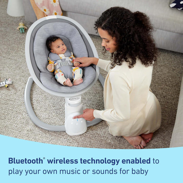 Graco® Soothe ’n Sway® Baby Swing with Bluetooth Lucca G-1AV00LCC 2203029 at Zubaidas® - Pakistan’s No. 1 and the most trusted baby and kids store for over 50 years. Shop Online. Nationwide Delivery. Best Prices.