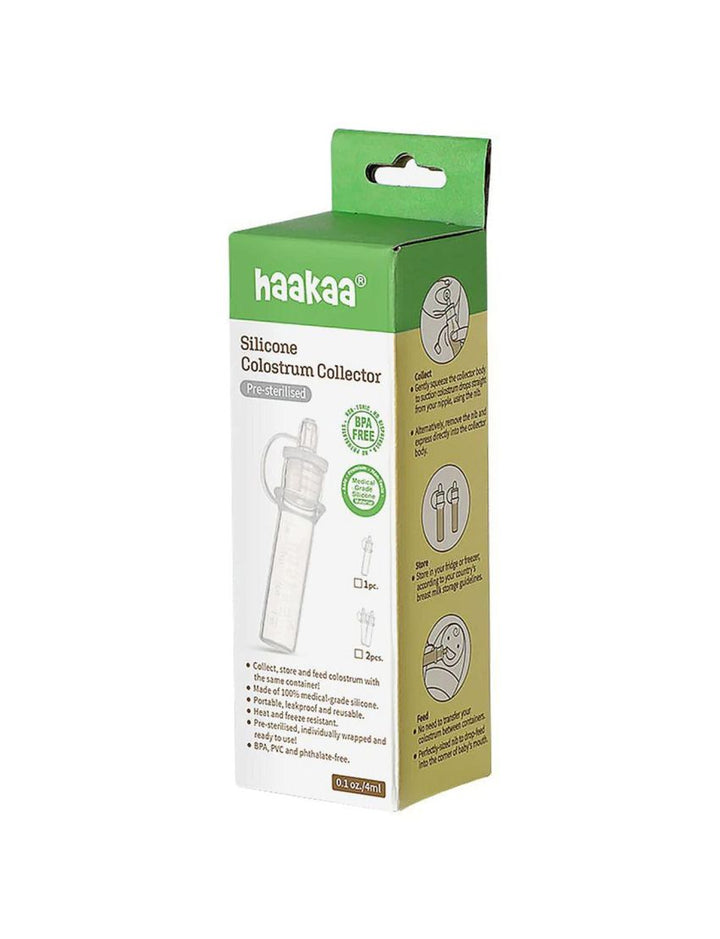 Haakaa Silicone Colostrum Collectors 4 ML Pack of 2 MHK142. Shop Original Online at Zubaidas® - Pakistan’s No. 1 and the most trusted baby and kids store for over 50 years. Nationwide Delivery. Best Prices.