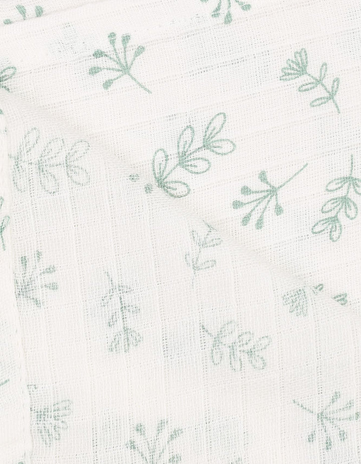 Muslin Sheets Pack of 2 Bambies® Dino Safari White at Zubaidas® - Pakistan’s No. 1 and the most trusted baby and kids store for over 50 years. Shop Online. Nationwide Delivery. Best Prices.