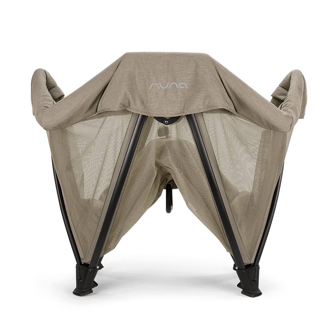 Nuna® Sena™ Aire Travel Cot and Playard Hazelwood TC16500HAZGL at Zubaidas® - Pakistan’s No. 1 and the most trusted baby and kids store for over 50 years. Shop Online. Nationwide Delivery. Best Prices.