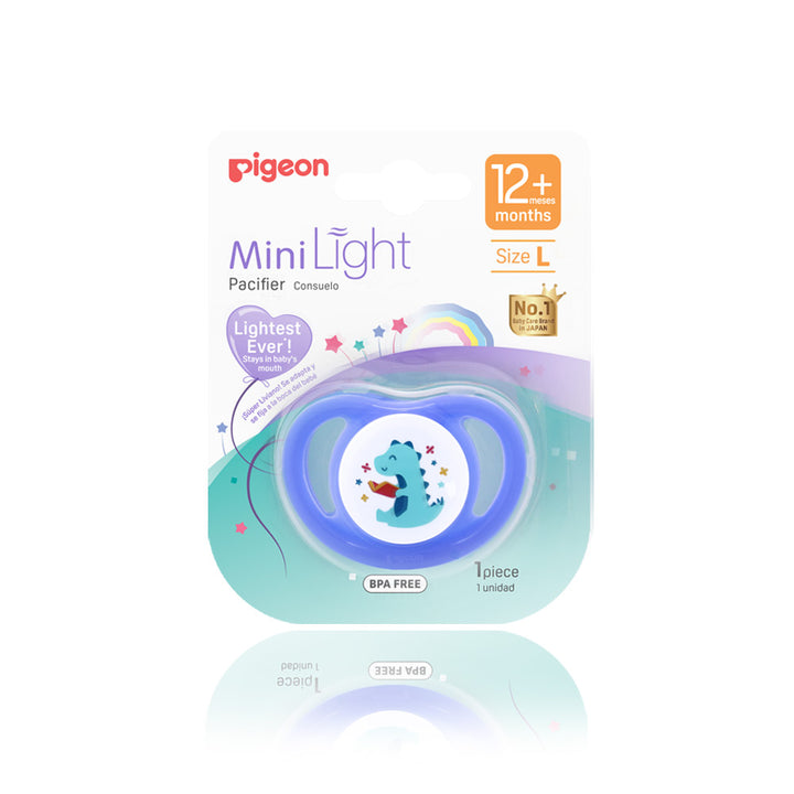 Zubaida's Pigeon Mini Light Pacifier (L) Boy-Dino Read - N79925 - Zubaidas Official™
