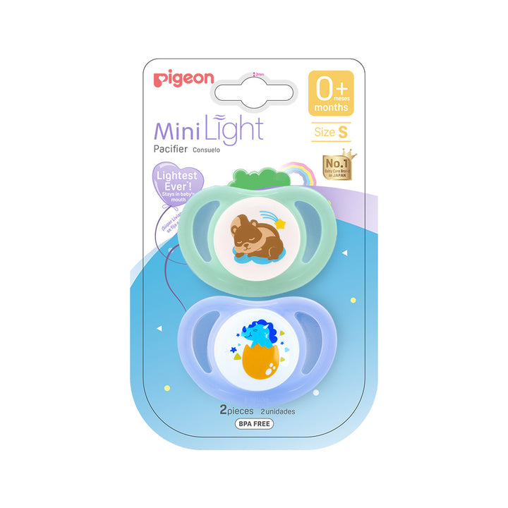 Zubaida's Pigeon Pacifier Pk-2 (S) – Dino Egg & Squirrel - N79928 - Zubaidas Official™