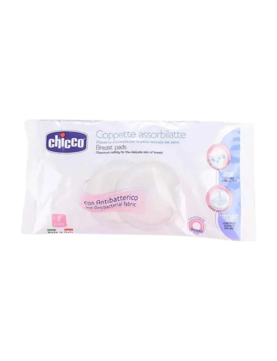 Zubaida's Chicco Breast Pads Antibacterial Fabric 2Pcs (Chi-00099717700000) - Zubaidas Official™