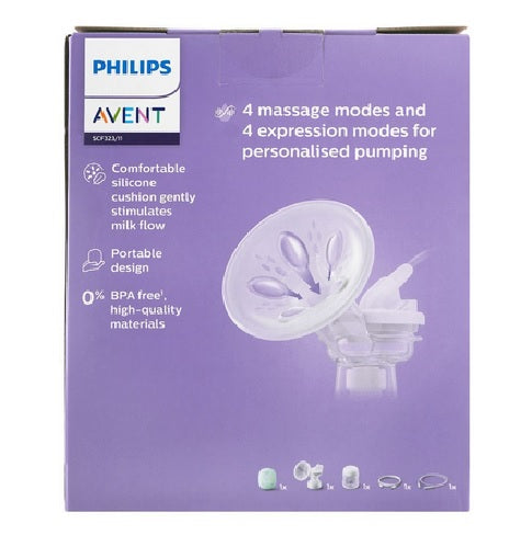 Philips AVENT Single Electric Breast Pump Essential SCF323/11 - Zubaidas Official™