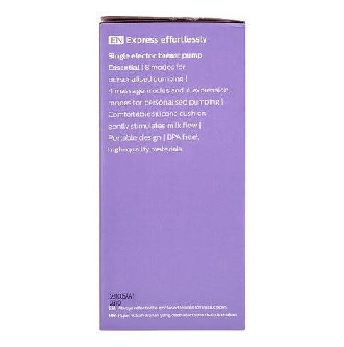 Philips AVENT Single Electric Breast Pump Essential SCF323/11 - Zubaidas Official™