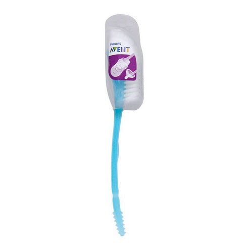 Philips Avent Bottle & Teat Brush Blue SCF145/06 at Zubaidas Official™ Pakistan
