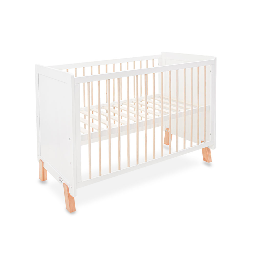 Zubaida's Tinnies Wooden Cot White T904 - Zubaidas Official™