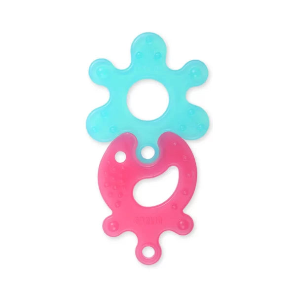 Zubaida's EDUCATIONAL PUZZLE GUM SOOTHER Combo Blue & Pink - BBS-006 - Zubaidas Official™