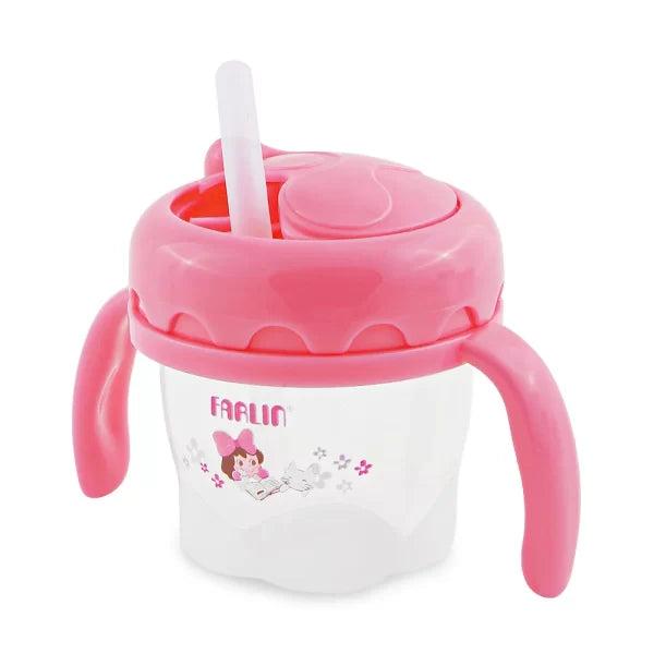 Zubaida's Farlin Straw Training Cup – Pink - AET-010-C - Zubaidas Official™