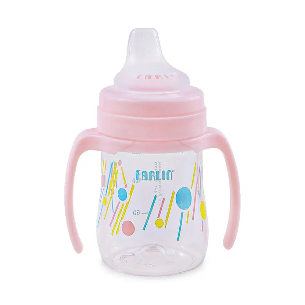 Zubaida's Farlin Spout Drinking Cup Stage 2 150ML – Pink - AG-10027 - Zubaidas Official™