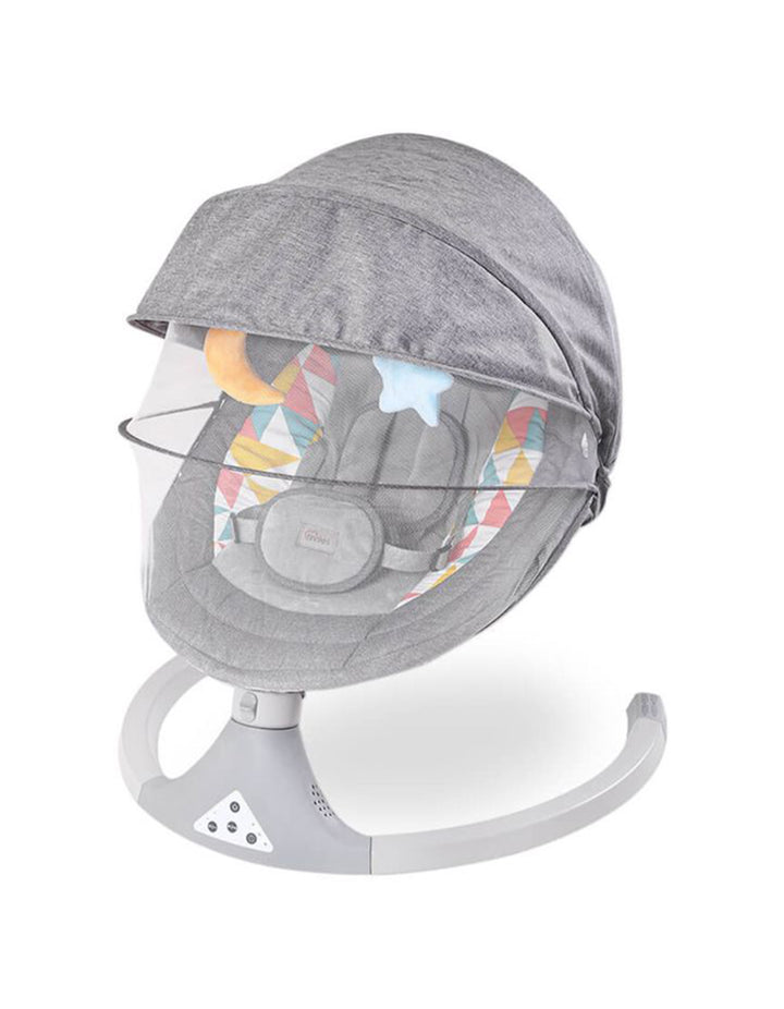 Tinnies® Baby Auto Swing Grey T523 at Zubaidas® - Pakistan’s No. 1 and the most trusted baby and kids store for over 50 years. Shop Online. Nationwide Delivery. Best Prices.