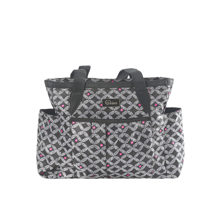 Tinnies® Baby Diaper Bag Black Printed T5004 A at Zubaidas® - Pakistan’s No. 1 and the most trusted baby and kids store for over 50 years. Shop Online. Nationwide Delivery. Best Prices.
