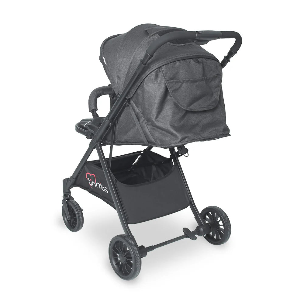 Tinnies® Baby Stroller Black T107 016 at Zubaidas® - Pakistan’s No. 1 and the most trusted baby and kids store for over 50 years. Shop Online. Nationwide Delivery. Best Prices.
