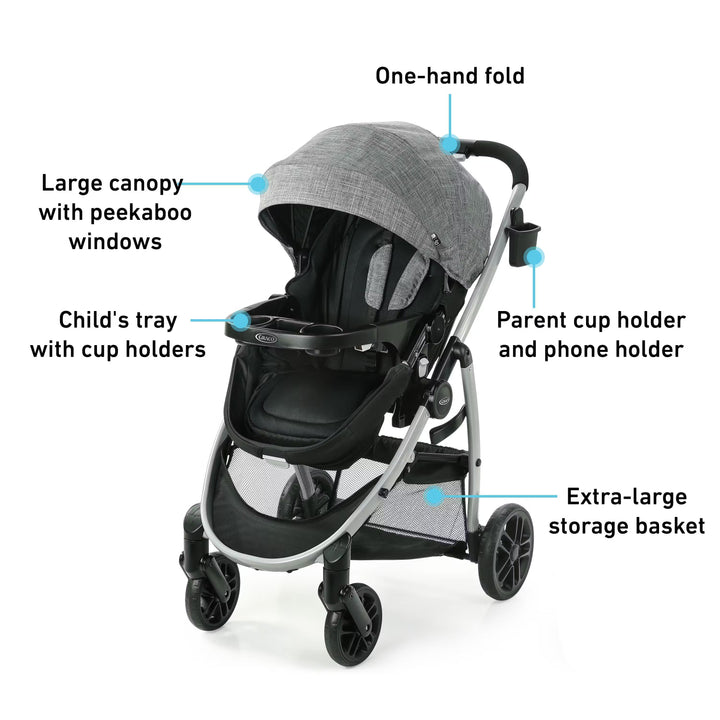 Travel System Graco® Modes™ Pramette Britton 7DS03BTI at Zubaidas® - Pakistan’s No. 1 and the most trusted baby and kids store for over 50 years. Shop Online. Nationwide Delivery. Best Prices.