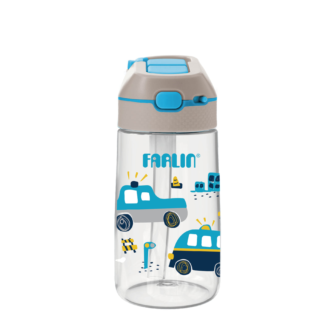 Zubaida's Farlin Straw Drinking Cup 400ML Blue - AG-20004-B - Zubaidas Official™