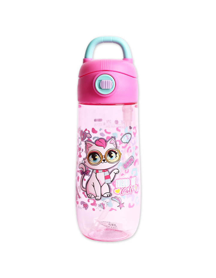 Water Bottle Pink Kitty with Straw. Shop Premium Water Bottles Online from Zubaidas® - Pakistan’s No. 1 and the most trusted baby and kids store for over 50 years. Nationwide Delivery. Best Prices.