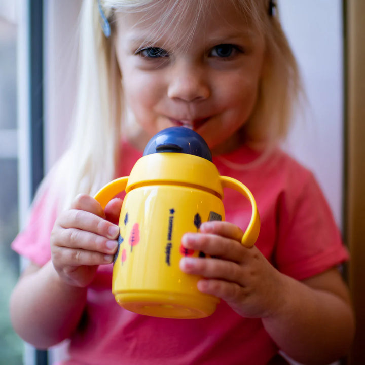 Zubaida's Tommee Tippee Trainer Straw Cup Yellow 300ML - TT 447831 - Zubaidas Official™