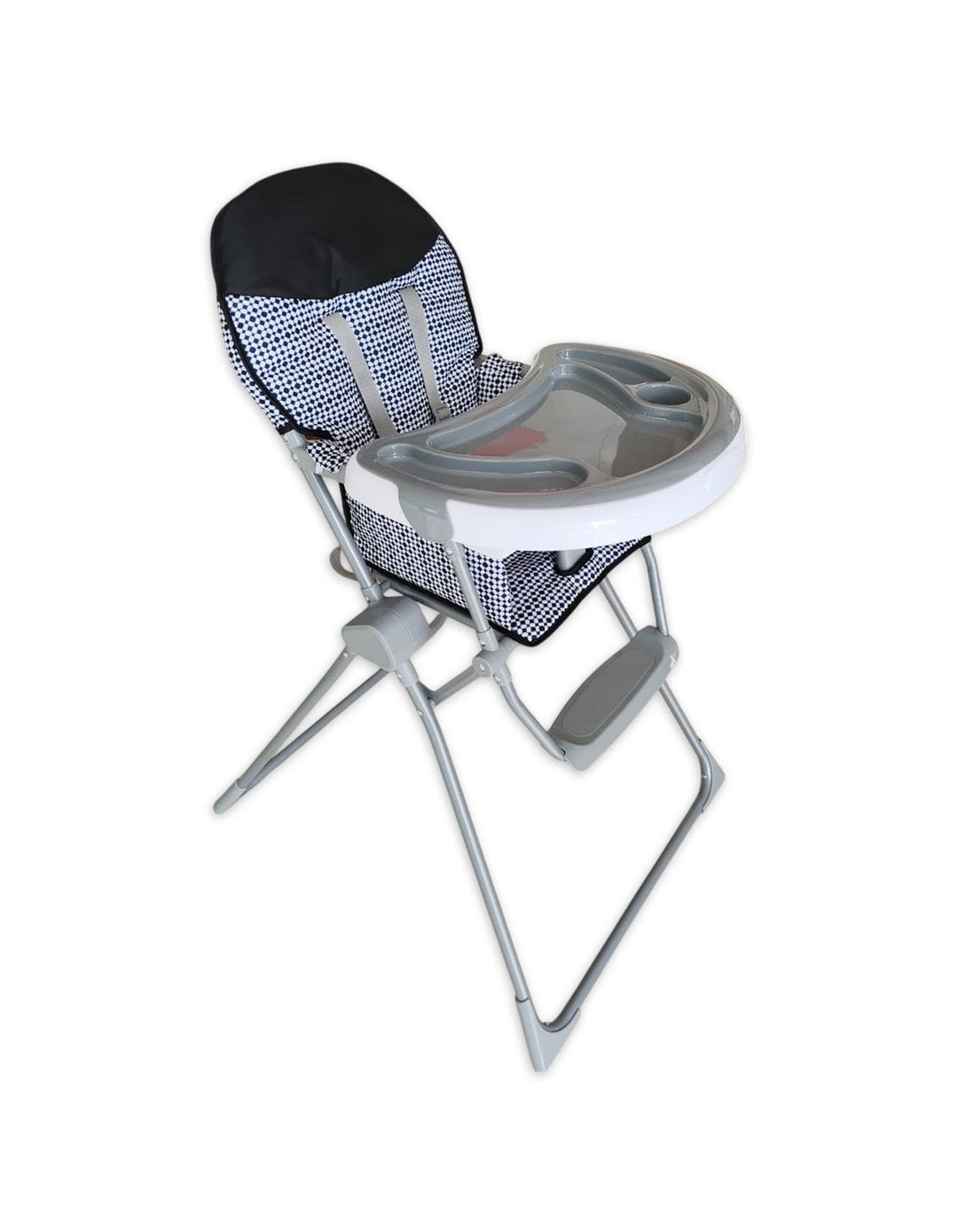 Zubaida's Bambies® Stylish & Compact Folding Baby High Chair with Adjustable Tray and 5-Point Harness - Zubaidas Official™