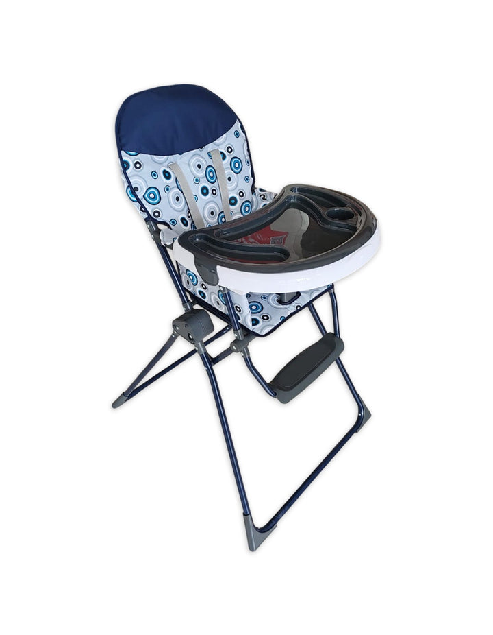 Zubaida's Bambies® Stylish & Compact Folding Baby High Chair with Adjustable Tray and 5-Point Harness - Zubaidas Official™