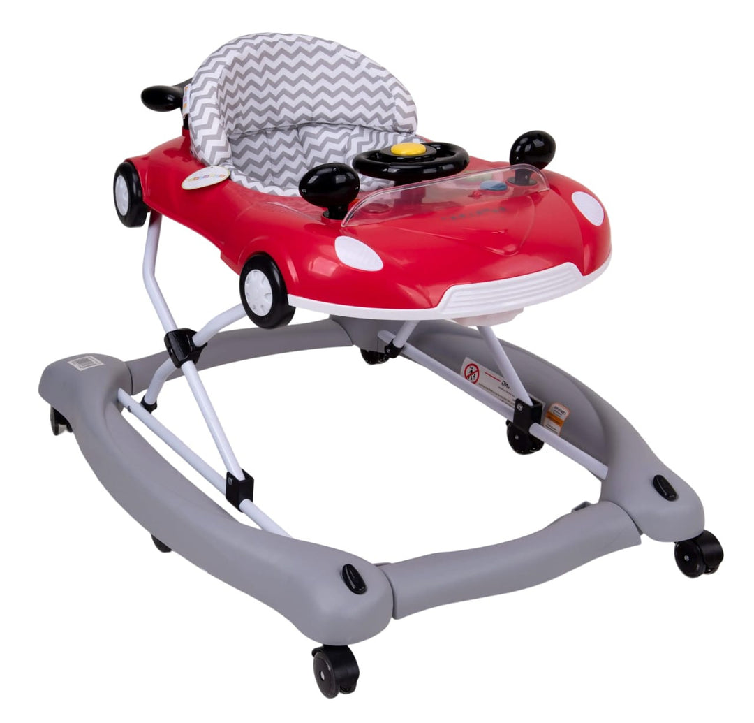 Zubaida's Ultimate Premium Bambies® 5-in-1 Baby Walker with Detachable Activity Tray, Rocker, Push-Behind, Padded Seat and Feeding Tray Functions - Zubaidas Official™