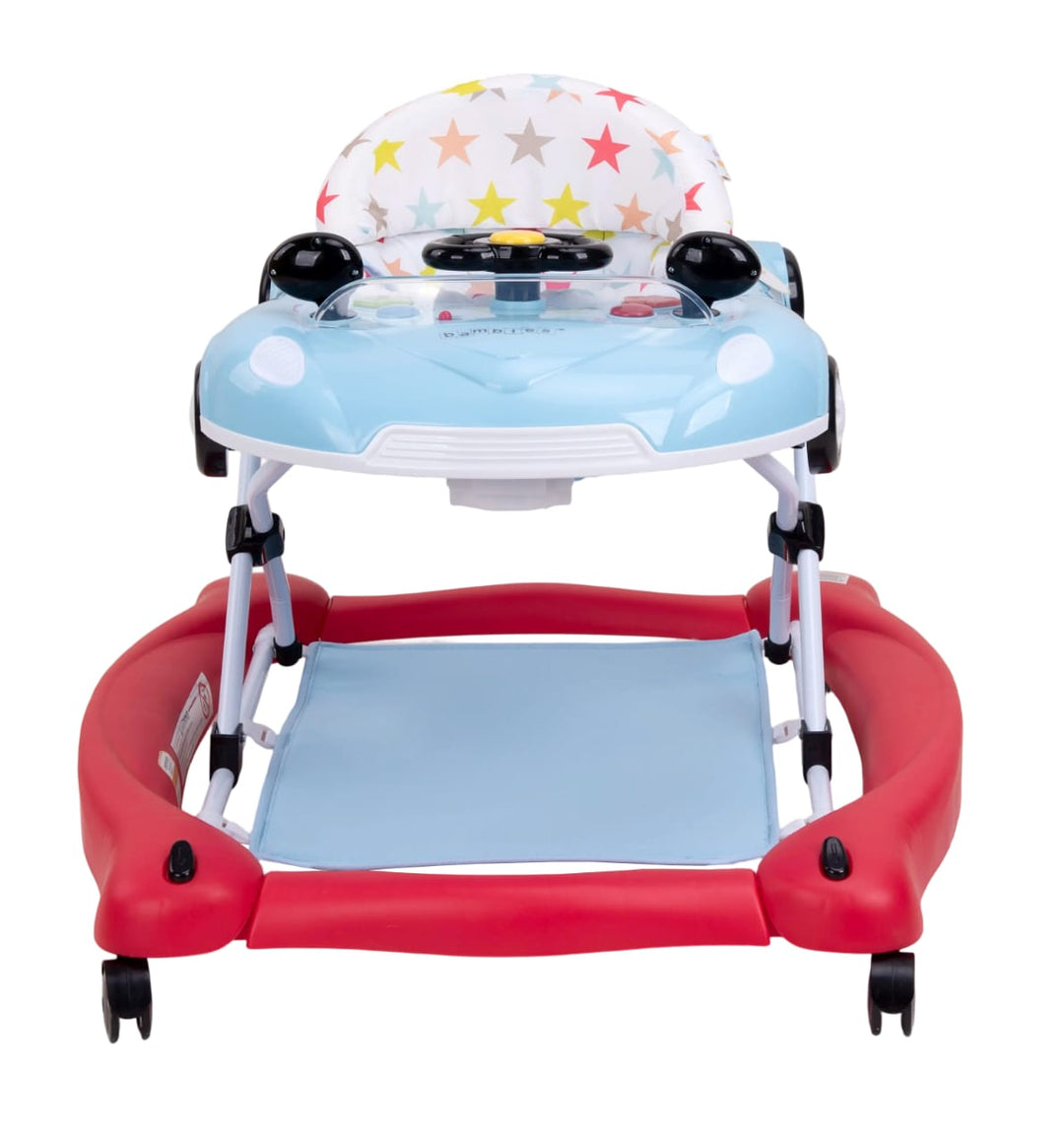 Zubaida's Ultimate Premium Bambies® 5-in-1 Baby Walker with Detachable Activity Tray, Rocker, Push-Behind, Padded Seat and Feeding Tray Functions - Zubaidas Official™