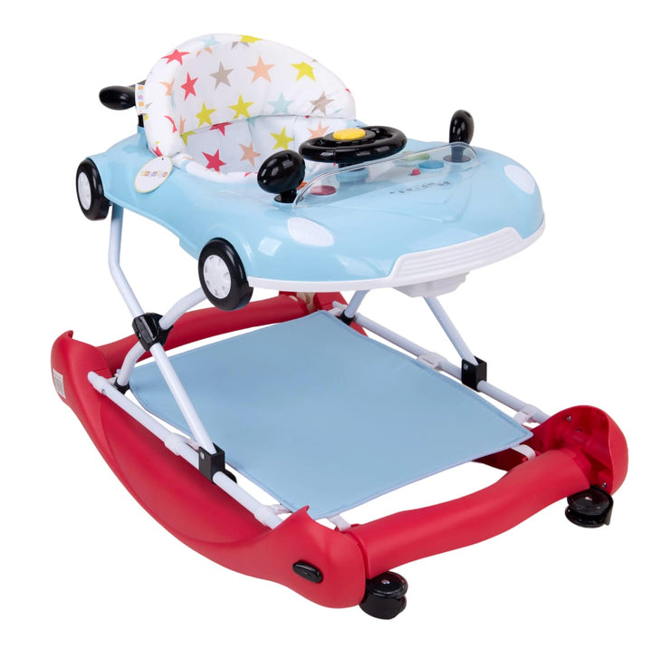 Zubaida's Ultimate Premium Bambies® 5-in-1 Baby Walker with Detachable Activity Tray, Rocker, Push-Behind, Padded Seat and Feeding Tray Functions - Zubaidas Official™