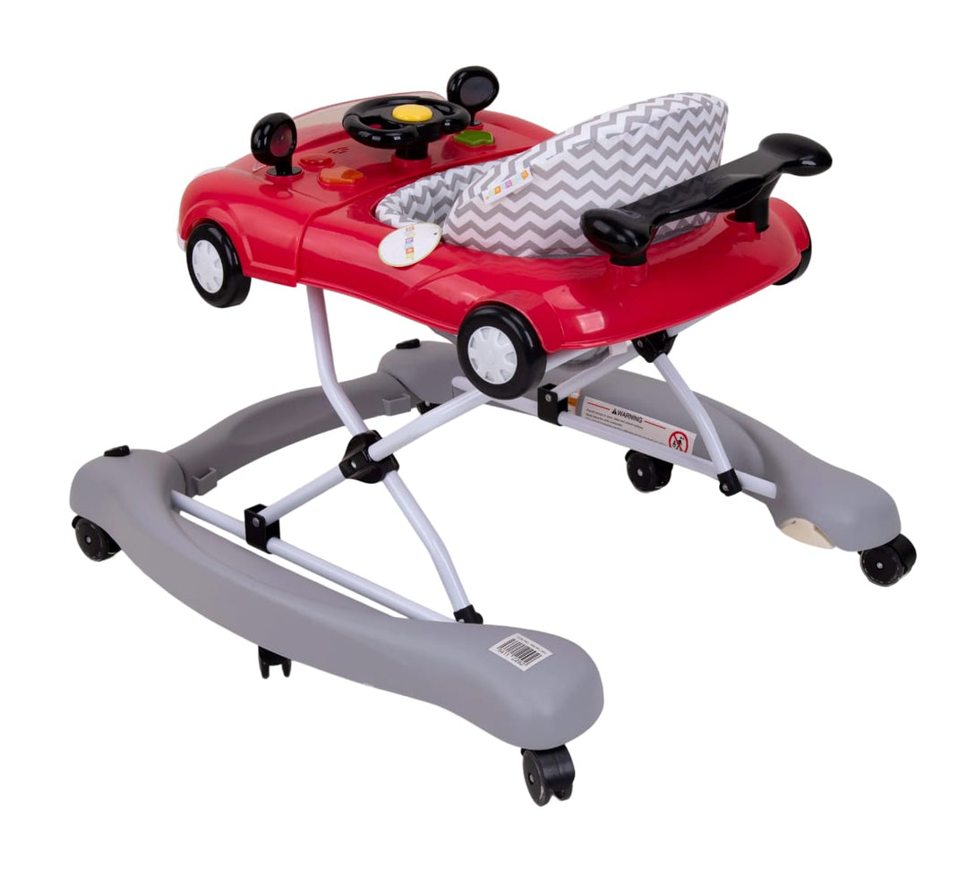 Zubaida's Ultimate Premium Bambies® 5-in-1 Baby Walker with Detachable Activity Tray, Rocker, Push-Behind, Padded Seat and Feeding Tray Functions - Zubaidas Official™