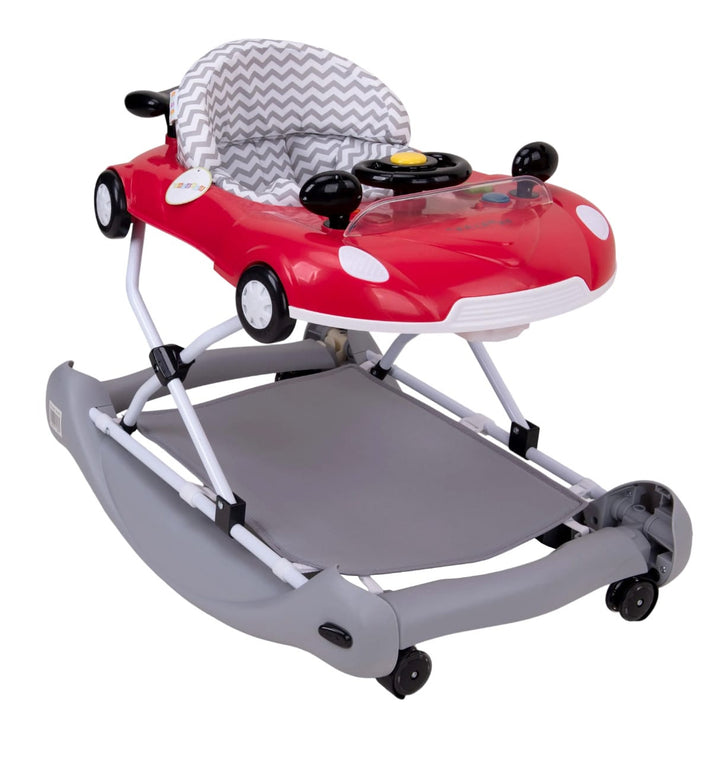 Zubaida's Ultimate Premium Bambies® 5-in-1 Baby Walker with Detachable Activity Tray, Rocker, Push-Behind, Padded Seat and Feeding Tray Functions - Zubaidas Official™