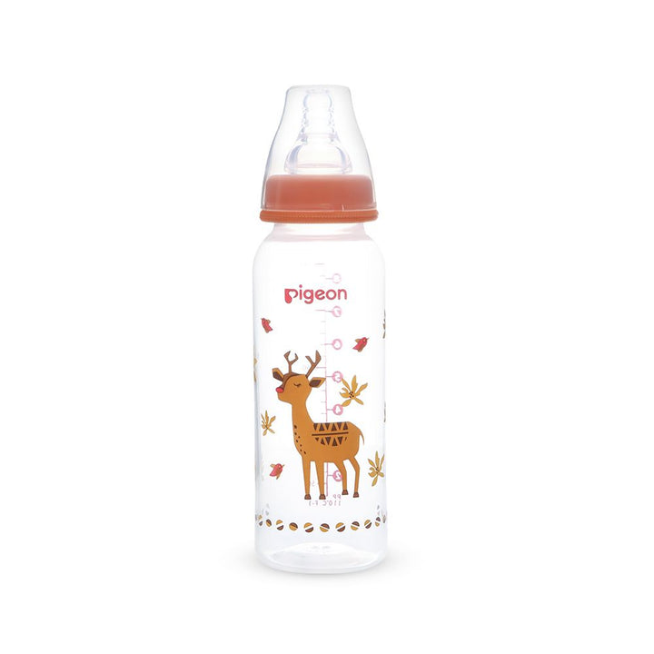 Zubaida's Pigeon Flexible SN RP PP Feeding Bottle 240ml Deer - A79404 - Zubaidas Official™