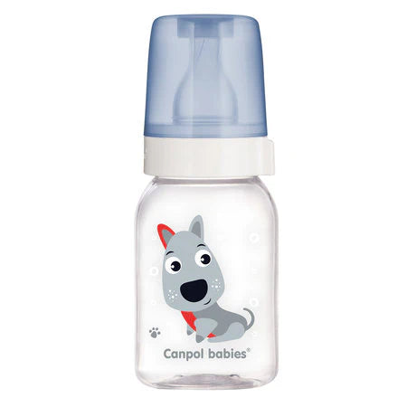Zubaida's Canpol babies Standard Narrow Neck Bottle 120ml CUTE ANIMALS - 11/851 - Zubaidas Official™