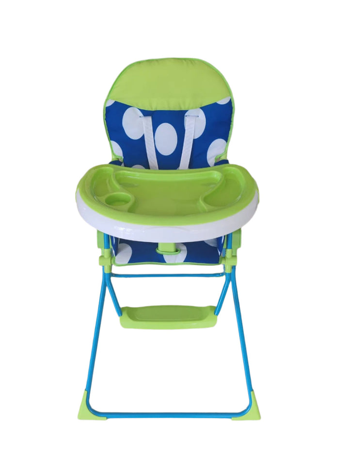Zubaida's Bambies® Stylish & Compact Folding Baby High Chair with Adjustable Tray and 5-Point Harness - Zubaidas Official™