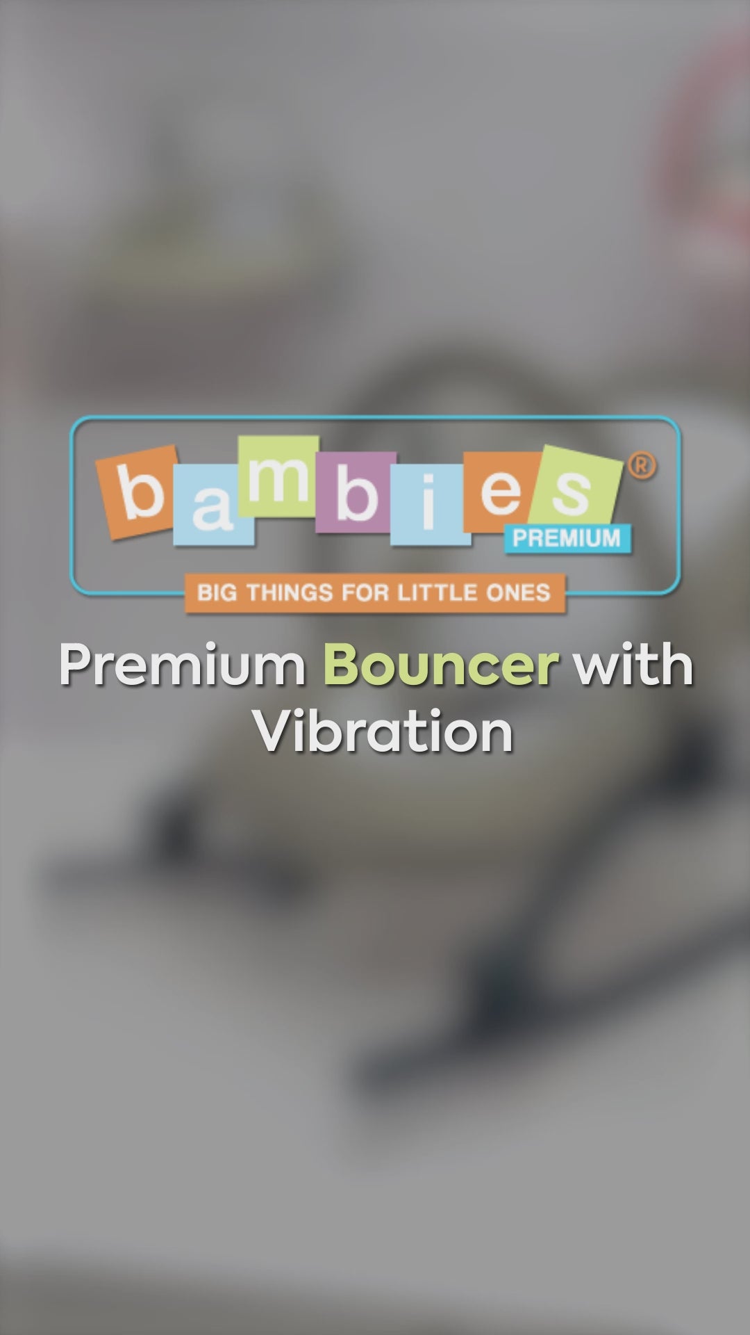 Zubaida's Bambies Baby Bouncer & Rocker with Vibrations