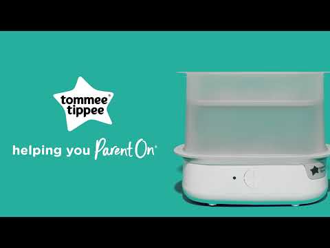 Tommee Tippee Baby Super Steam Advanced Electric Sterilizer White TT 423221 at Zubaidas Official™ Pakistan
