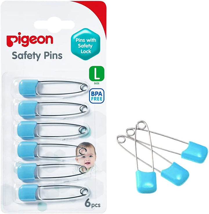 Zubaida's Pigeon Baby Safety Pins 6PCS/CARD - K881 - Zubaidas Official™