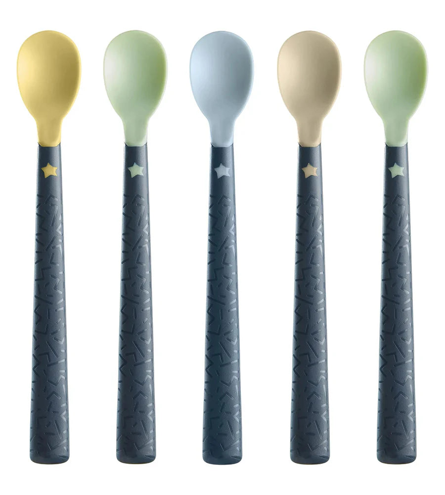 Zubaida's Tommee Tippee Softee Weaning Spoons 5 Pcs - TT 447196 - Zubaidas Official™