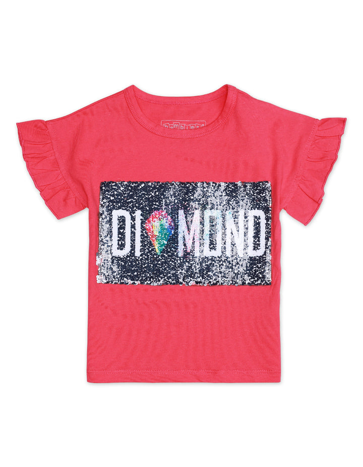 Zubaida's Vibrant Sparkly Sequin T-Shirt - Zubaidas Official™