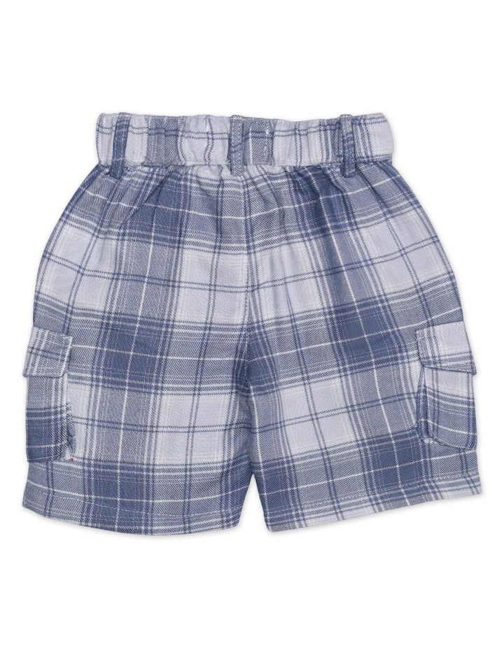 Zubaida's Breathable & Relaxed Plaid Cargo Shorts - Zubaidas Official™