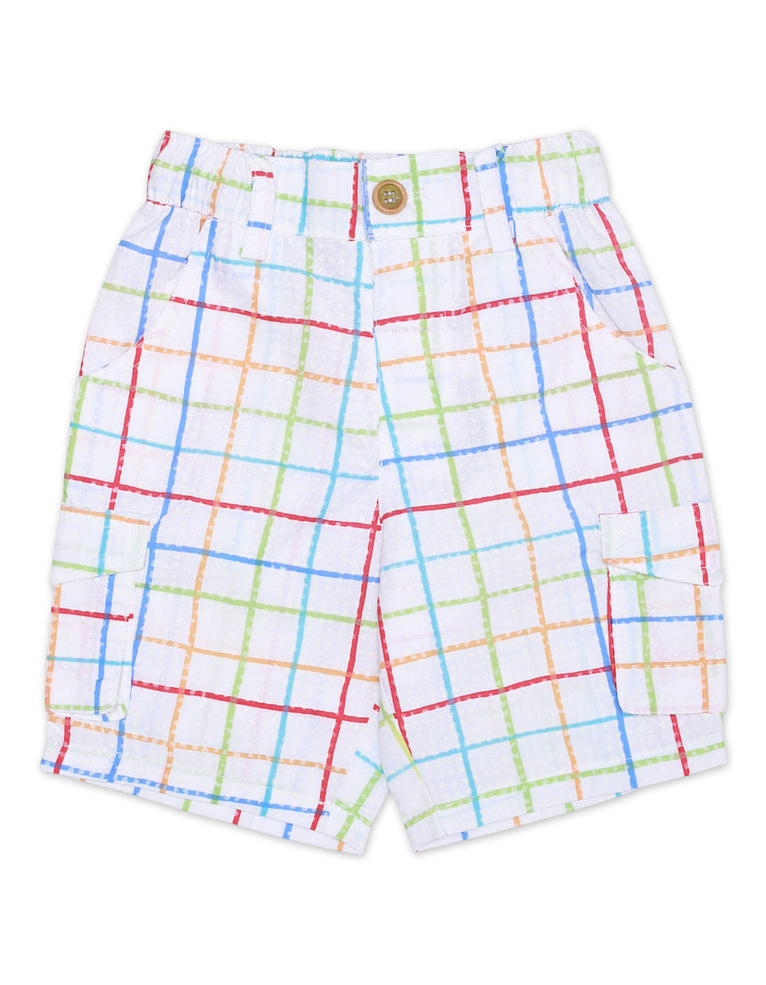 Zubaida's Breathable & Relaxed Plaid Cargo Shorts - Zubaidas Official™