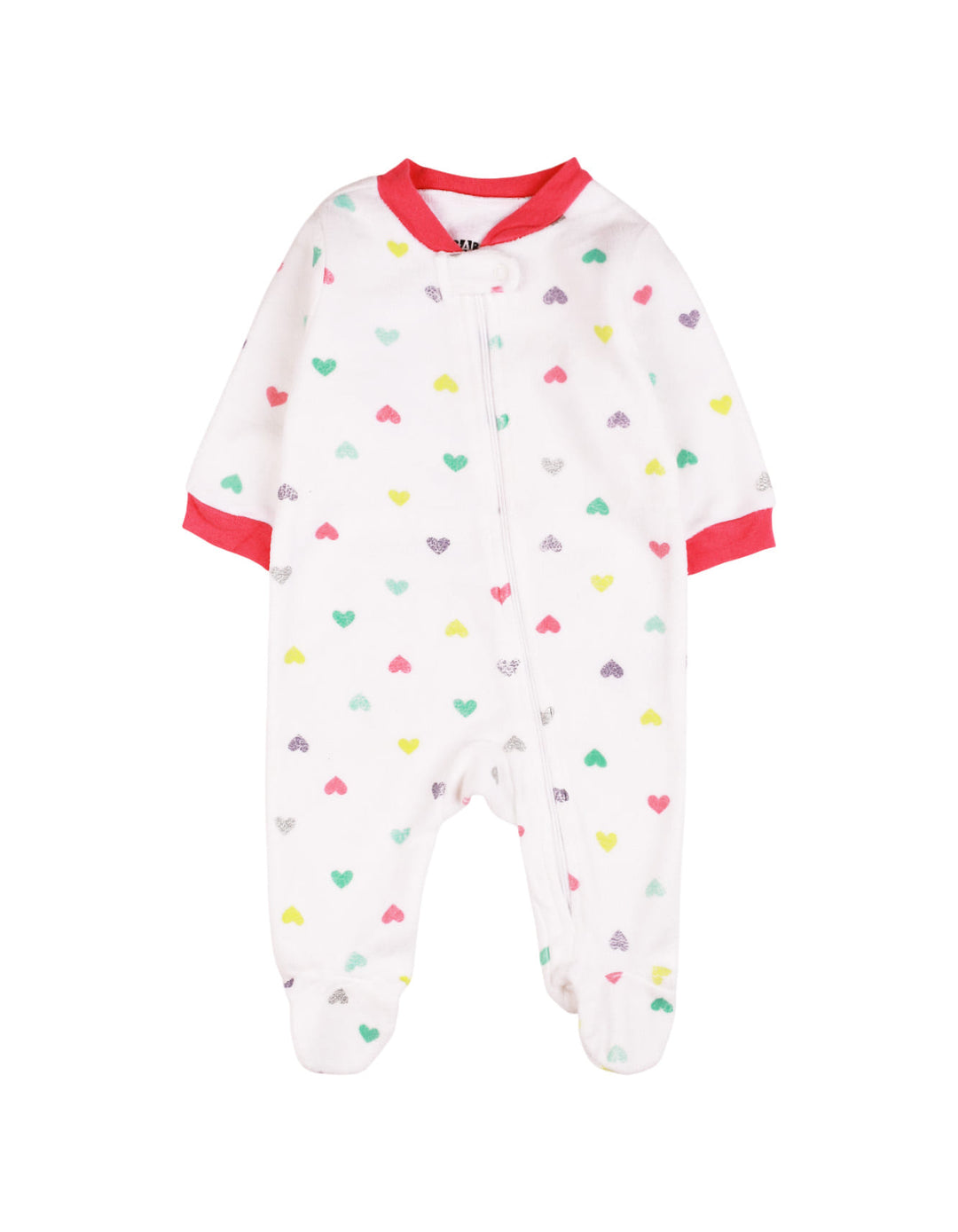 Zubaida's Romper Fleece Multi Hearts