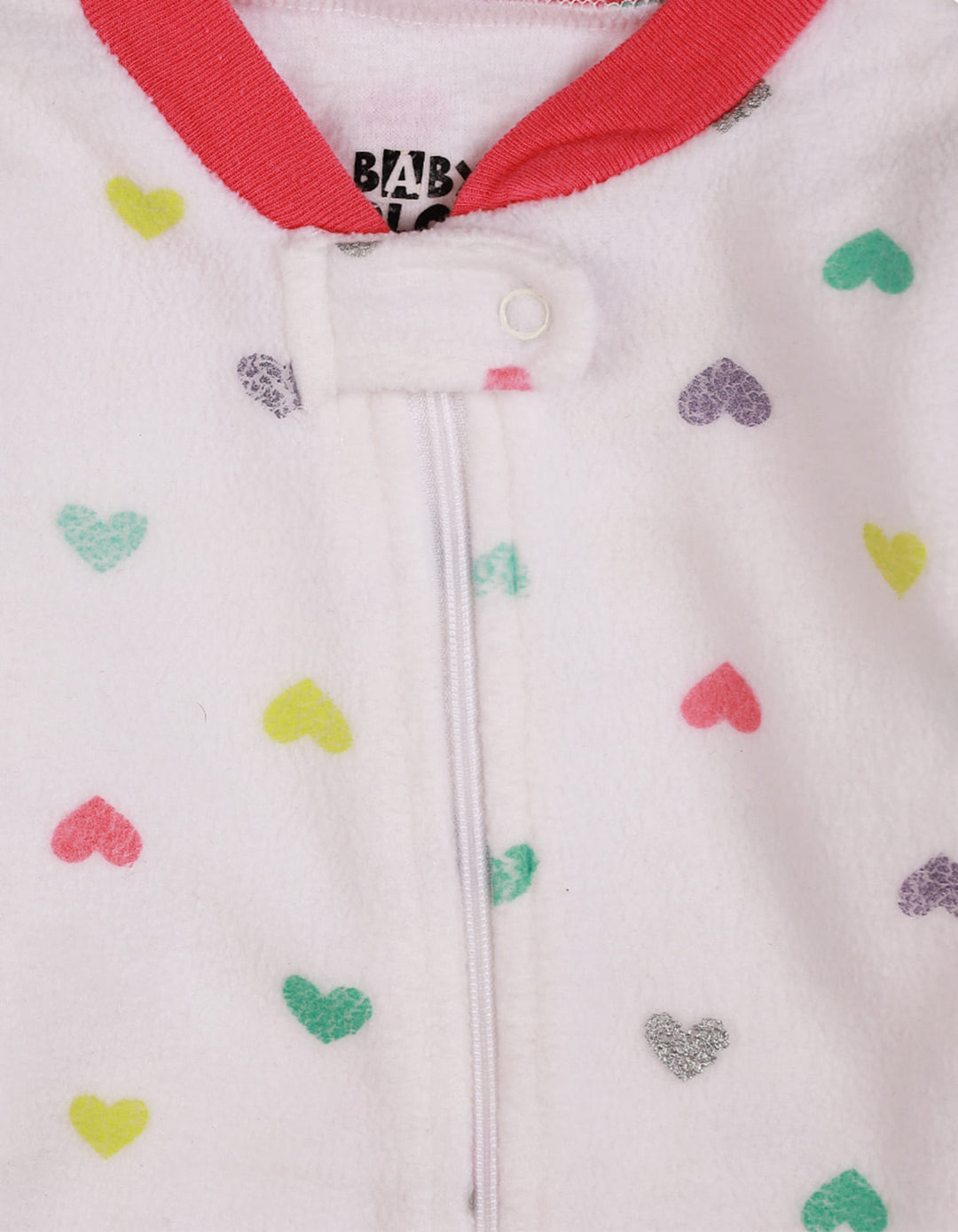 Zubaida's Romper Fleece Multi Hearts