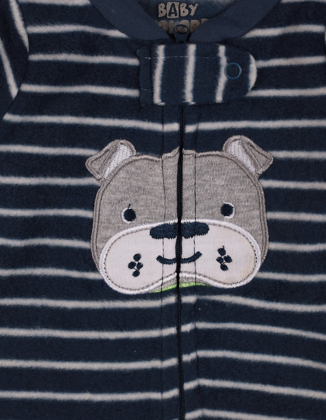 Zubaida's Romper Fleece Bear Face