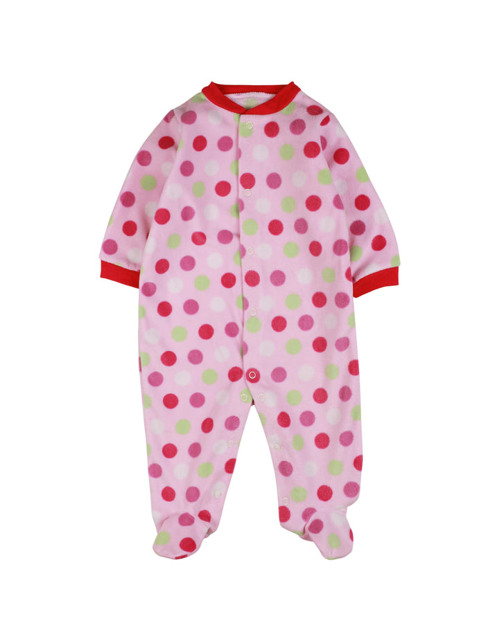 Zubaida's Romper Fleece Polka