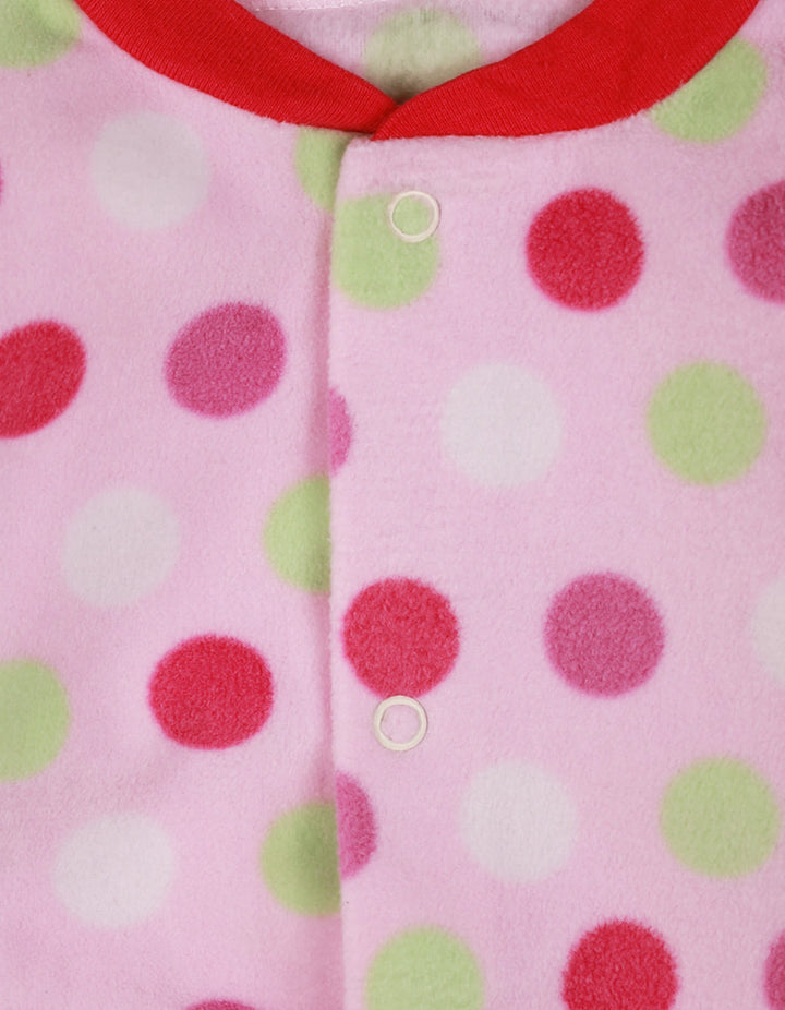 Zubaida's Romper Fleece Polka