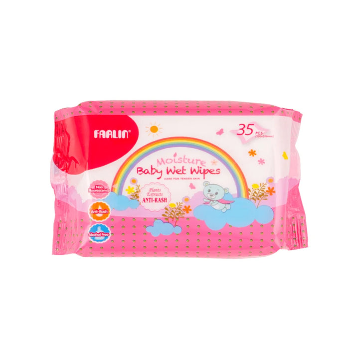 Farlin Baby Wipes 35 Pcs Bag (Anti Rash) - DT-005A