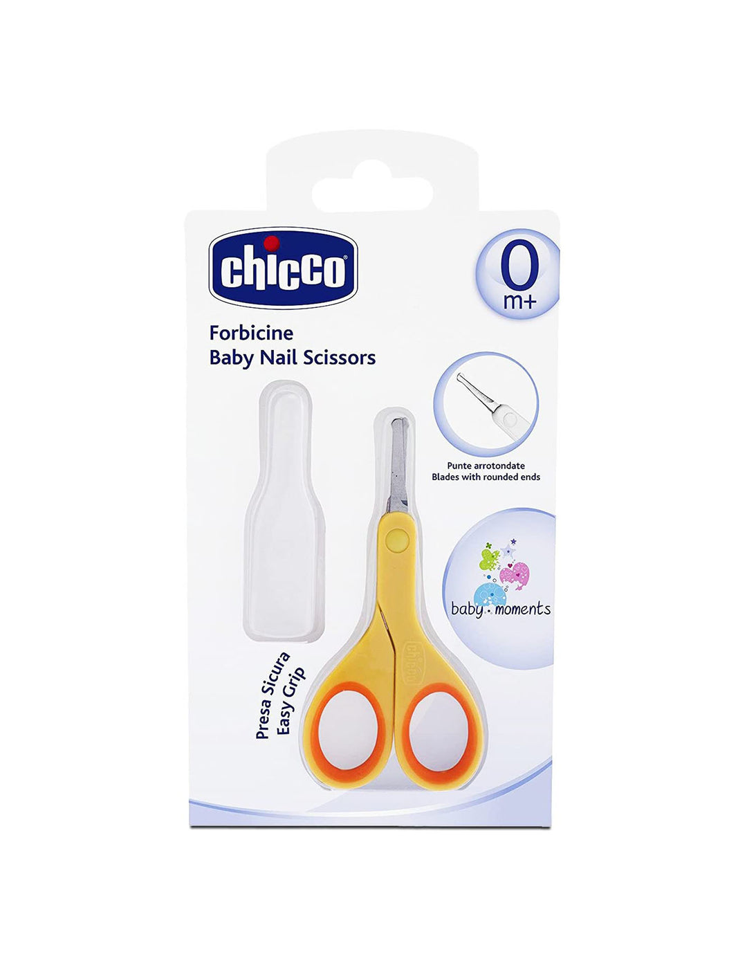 Chicco Baby Nail Scissors Orange (Chi-00005912000000)