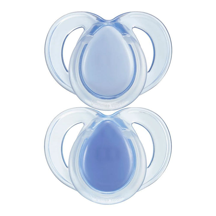 Tommee Tippee 6-18M Closer to Nature Night Time 2 Orthodontic Soothers - 433362