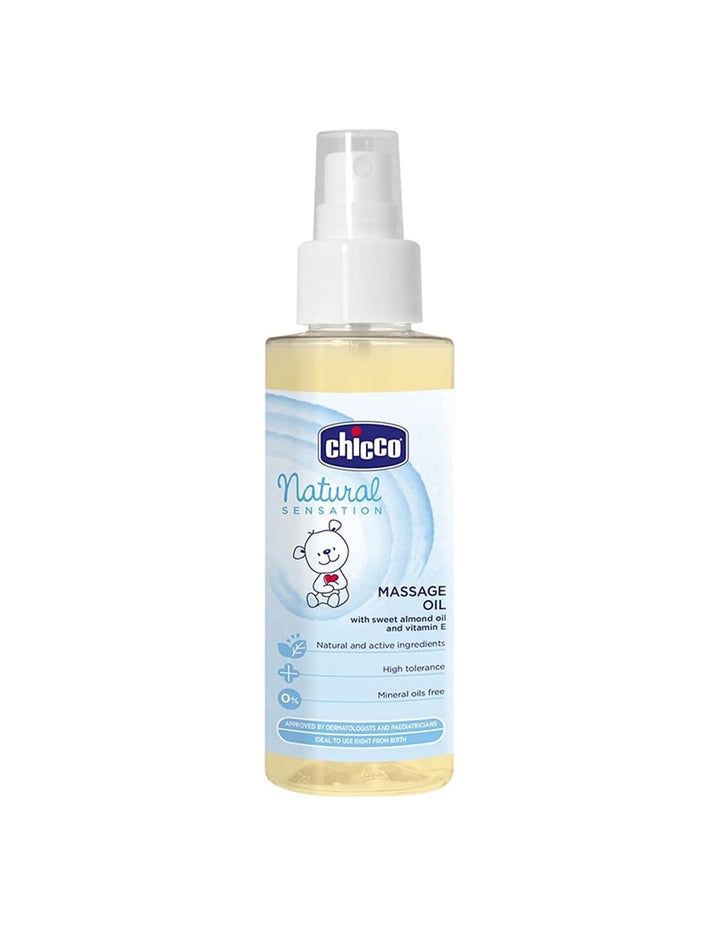 Chicco Massage Oil Nat Sens 100ML Intl (Chi-00007454100000)