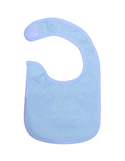 Zubaida's Bib Blue Stripes Loaded with Love Theme