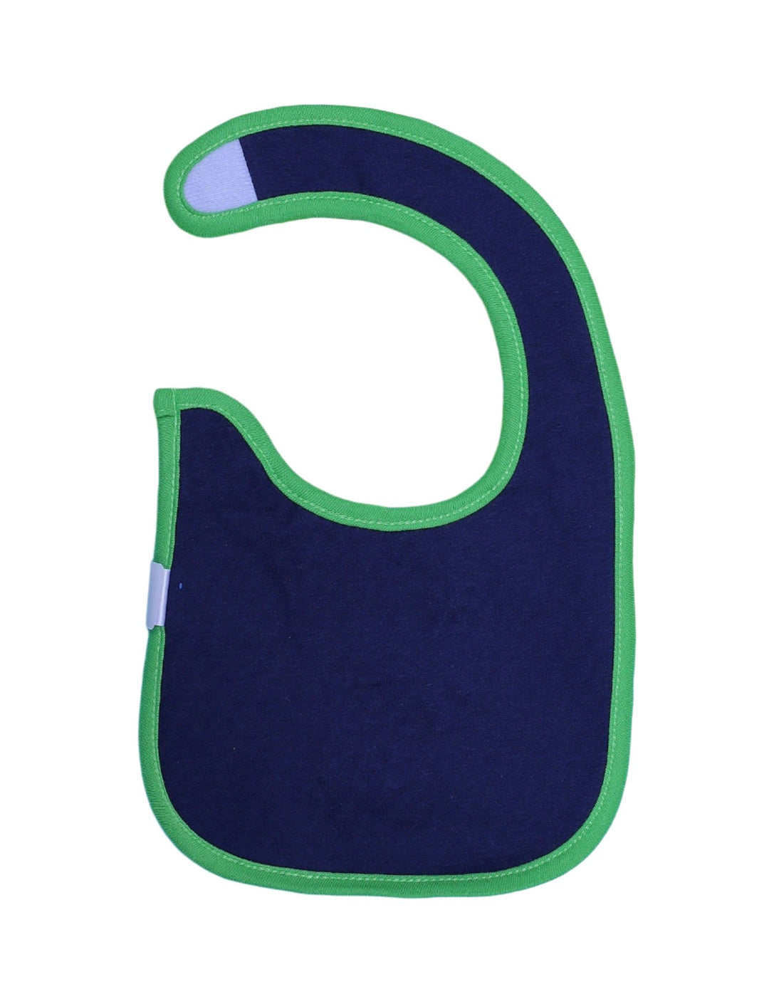 Bib Blue & Green with Embroidered Frog