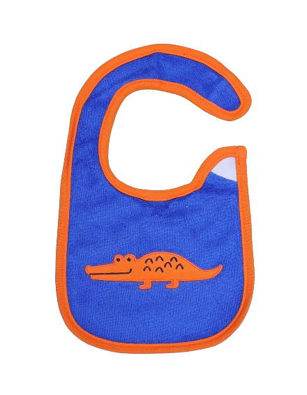 Bib Blue & Orange Gator Theme